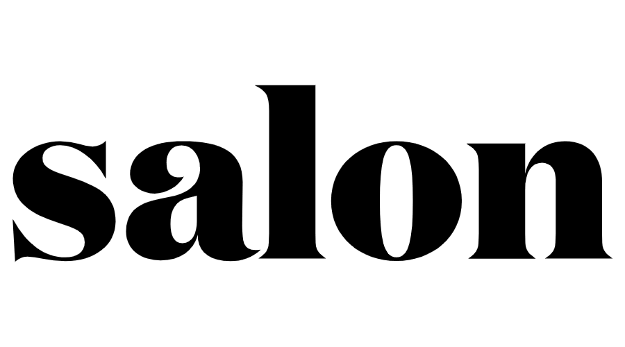 Salon Magazine Online Logo Black and White