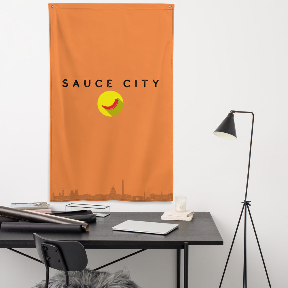 Sauce City Flag - Sauce City Hot Sauce
